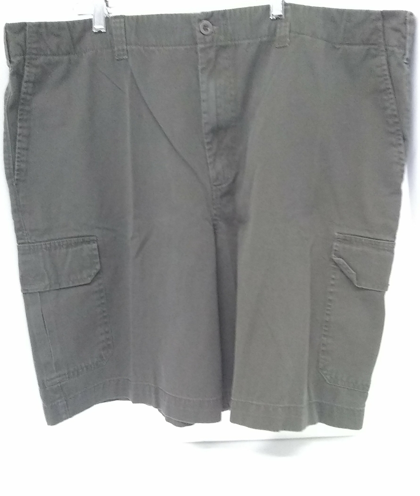 Cherokee Men's Shorts Cargo Olive Green Pants Hiking Leisure Utilty Travel XL/44